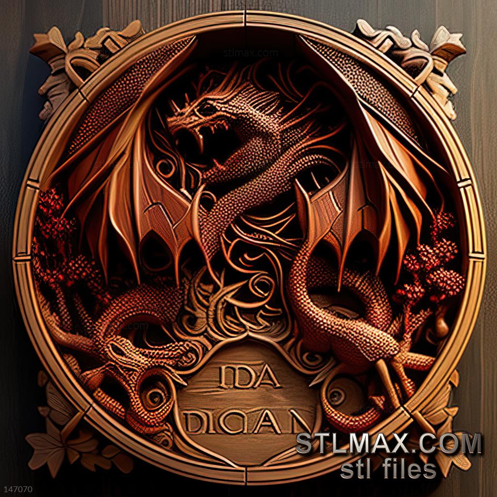 Catalog (Dragon Age Origins - Return to Ostagar) 3D model for CNC machine