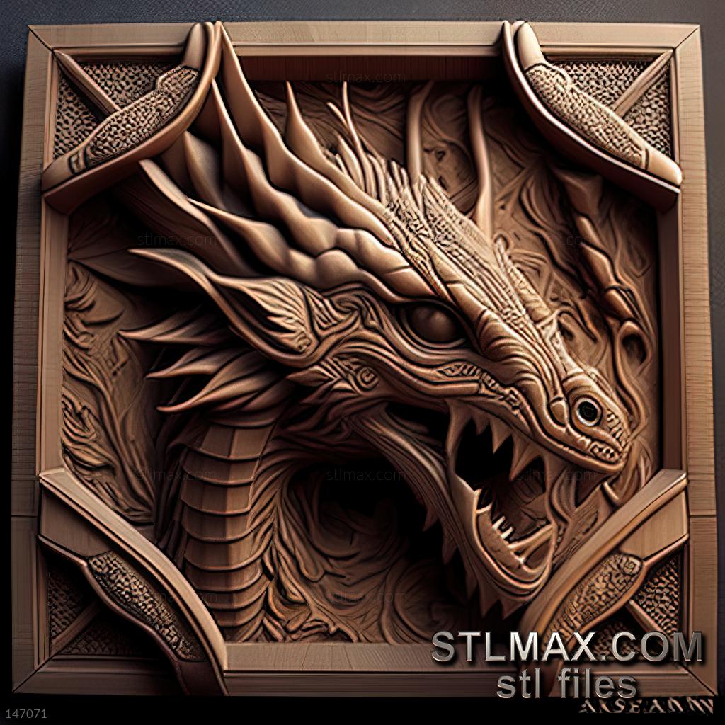 Catalog (Dragon Age Origins - Return to Ostagar 1) 3D model for CNC machine