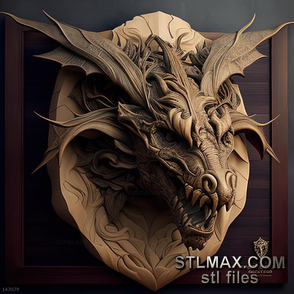 Catalog (Dragon Age Origins - Return to Ostagar 9) 3D model for CNC machine